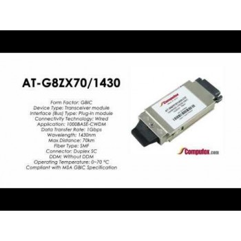 Трансивер (модуль) AT-G8ZX70/1430 SFP Трансивер (модуль) AT-G8ZX70/1430 SFP