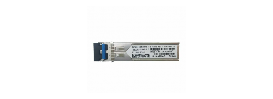SFP Juniper 1GE-LX: 10 км по одномодовому волокну