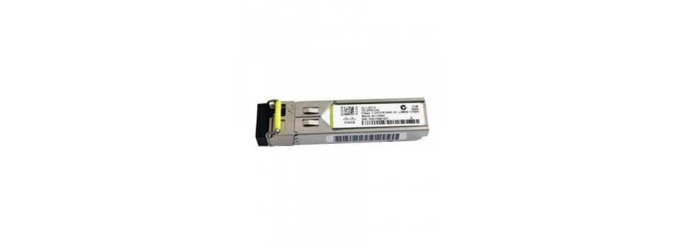 SFP Cisco GLC-BX-D=: одно волокно для двух направлений